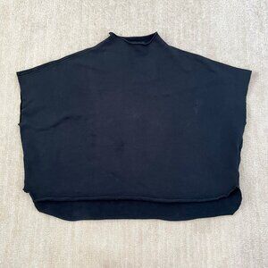 Frank & Eileen Audrey Funnel Neck Capelet Sweatshirt OS